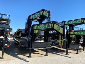 Gooseneck Trailer With Largest Carrying Capacity Gooseneck Trailer With Largest Carrying Capacity. Largest GVW available in a gooseneck trailer. 37,500 pound GVWR and 15k dexter axles. 