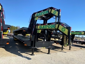 Gooseneck Trailer 37500 GVWR Gooseneck Trailer 37500 GVWR. 40ft flatbed with 37,500 GVW, king pin coupler, and dexter axles with 5 year warranty. 