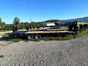 20+5 7k axle gooseneck trailer for sale