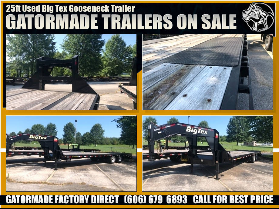 Gooseneck Trailers Used Big Tex Hydraulic Dovetail For Sale Used ...